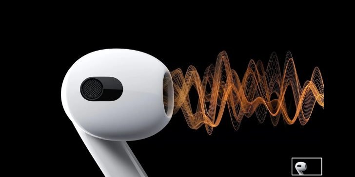 Apple presenta los nuevos AirPods 3 con un nuevo diseño y lleno de novedades