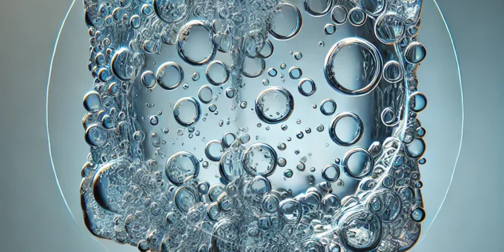 ¿Por qué el hielo puede atrapar burbujas de aire?